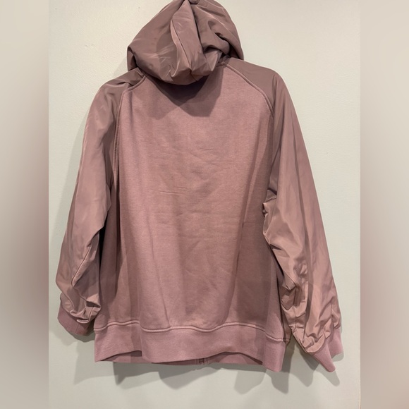 ALO Yoga On The Go Zip Up Hoodie Sweatshirt in Purple Dusk Size Medium - Picture 6 of 10